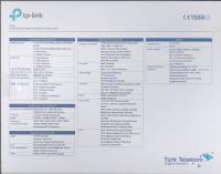 TP-Link VX231 Wi-Fi 6 AX1800 Gigabit VDSL Modem 4PORT WIFI 6  Çift-bant Wİ-Fİ özelliği. VDSL/ADSL2 AX1800 - 3